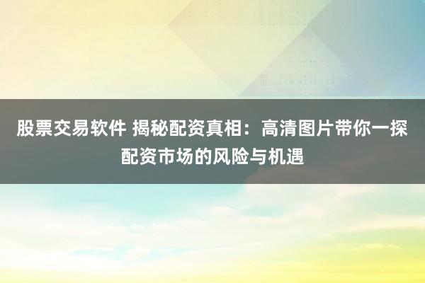 股票交易软件 揭秘配资真相：高清图片带你一探配资市场的风险与机遇